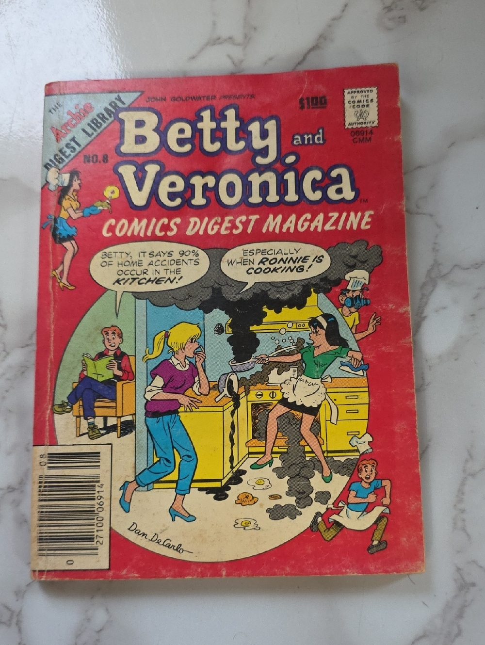 Betty and Veronica Vintage Comics Digest Magazine No. 8, May 1984